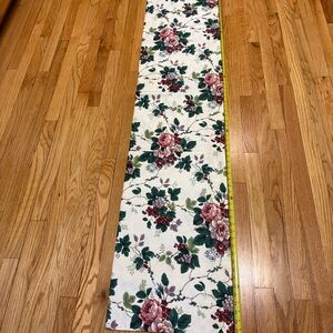 Waverly Valance Pleasant Valley Floral Rod Pocket Valance (1) 75.5" x 15"